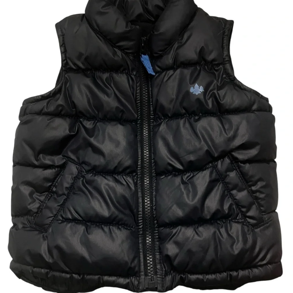 Black Puffer Vest